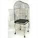 Brand New Parrot Bird Cage Cages Dome W/Stand On Wheels 20x20x58, AS