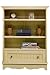 French Country Open Bookcase Three Shelf Antique Cream