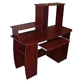 Office Products : Computer Table - Mahogany