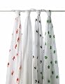 Aden & Anais Mod Turtle Swaddle Wraps 4 Pack