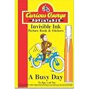 Curious George Invisible Ink book - A Busy Day