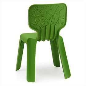 Alma Stacking Chair [Set of 4] Color: White