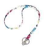 Vera Bradley Lanyard in Summer Cottage