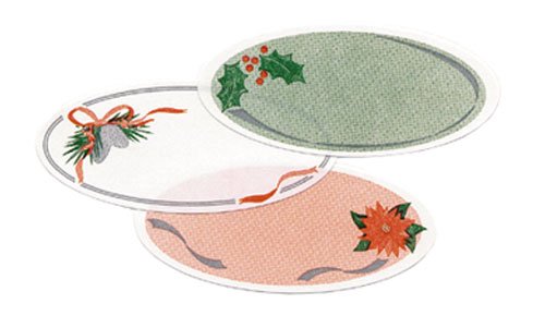 Holiday Oval Assortment Labels, Pack of 54