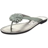DKNYC Women's Adriana Thong Sandal,Sage green,8 M US