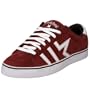 Dekline Men's Barrio Skate Sneaker,Red/White,9 M US