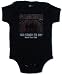 Toddler and Infant THE RAMONES Too Tough To Cry One Piece Baby Suit in Black