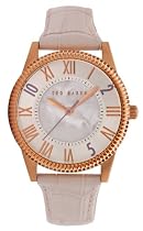 Big Sale Ted Baker Women's TE2086 Quality Time Round Rose Gold Stone Bezel Watch