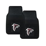 A Set of 2 NFL Universal Fit Front All-Weather Floor Mats - Atlanta Falcons by Fan Mats