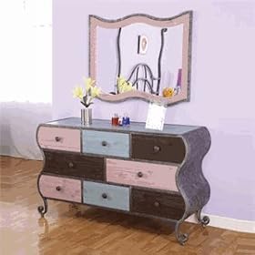 Powell Parisian 8-Drawer Dresser