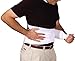 Lumbosacral Support Back Brace With Ventilated Elastic. Also provides support to the abdomen