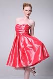 #8014 Strapless Sweet16 Homecoming Bridesmaids Cocktail Dress