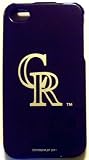 Colorado Rockies MLB for Apple iPhone 4 4S Faceplate Hard Protector Case Snap on Cover