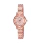 Jill Stuart Women's SILDA001 Ring Collection Pink Gold-Tone Bracelet Watch