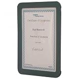 Certificate Holder, For 8 1/2x11 Papers, Slate Gray (OIC29172) Category: Panel Accessories