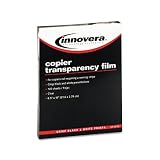 INNOVERA / Clear transparency film for plain paper copiers, unstriped / IVR65120 / Sold as 1 Box / Mfr Part # 65120 \*/ Clear transparency film for plain paper copiers, unstriped