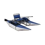 Inflatable Personal Pontoon Boat - Classic Blue
