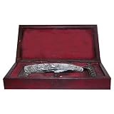*PRE--ORDER* SWEENEY TODD RAZOR PROP REPLICA IN WOOD BOX