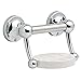 Delta DF701PC Bath Hardware Accessory Soap Dish with Assist Bar, Polished Chrome