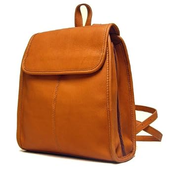 Le Donne Leather Womens 3 Compartment Back Pack