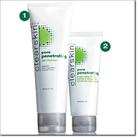 Clearskin® Pore Penetrating 1. Gel Cleanser 4.2 Fl. Oz., 2. Invigorating Scrub 2.5 Fl. Oz.