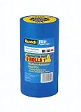 Office Products : 3M 2090 Scotch-Blue Painter's Tape for Multi-Surfaces, 1-Inch x 60-Yard, 9-Pack