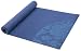 Gaiam Wisdom Rubber Yoga Mat (Blue Medallion)
