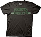 It's Always Sunny In Philadelphia, Paddy's Pub Vintage Black Fitted T-Shirt- XL