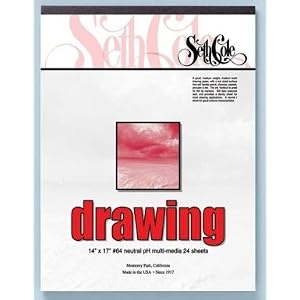 DRAWING PAD 14x17 24 SHTS 80LB