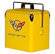 Yellow Corvette Retro Cooler