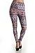 Seamless Leggings for Women Footless Full Length Stretch Printed Legging Tights
