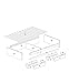 Palace Imports 100% Solid Wood Kansas Twin Mate’s Bed, Bed Only, Honey Pine, 15”H x 42”W x 76”L, 12 Slats, 2 Drawers Included. Optional Headboard Sold Separately. Requires Assembly