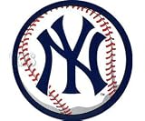 New York Yankees Round Vinyl Decal Sticker