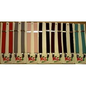 3 Pack Braces 5-7yrs Pk/Rd/Ryl