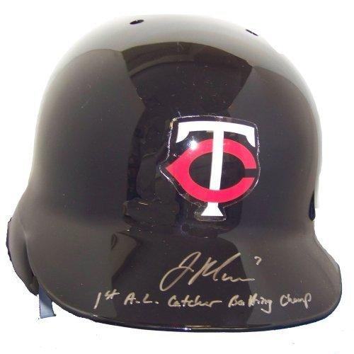 Joe Mauer Autographed F/S Minnesota Twins Batting Helmet w/ 