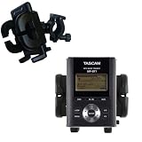 Bike Handlebar Holder Mount System for the Tascam MP-BT1 - Gomadic Brand