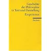 Geschichte der Philosophie in Text und Darstellung / Empirismus: BD 4 Geschichte der Philosophie in Text und Darstellung / Empirismus: BD 4
