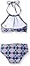 Hobie Girls' Floral Medallion High Neck Set