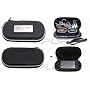 FPUK - BLACK CONSOLE GAME CARRY CASE HOLDER BAG FOR SONY PSP / UMD DISCS