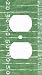 Football Field Decorative Outlet Cover
