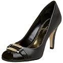 AK Anne Klein Women's Veesa Peep-toe Pump