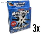 3 BladeRunner RC Helicopter Replacement Parts Kits - Rotor Blades, Shaft Spacer Sets, Tail... by Draganfly Innovations Inc