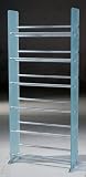 CD/DVD/VHS 6-Shelf Glass Media Rack/Storage/Media