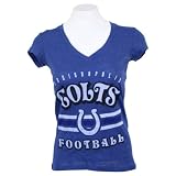 Indianapolis Colts Women's Fashion Fit NFL T-Shirt - Blue - Medium