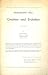 Search : Creation and Evolution (Monograph Two)