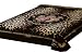 New Solaron Queen Size Flower Leopard Korean Mink Blanket