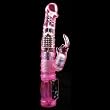 Slim Waterproof Rabbit Pearl Vibrator Pink