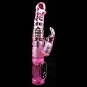 Waterproof Rabbit Pearl Vibrator Bunny Slim Vibrator Pink