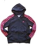ADIDAS GIRLS HOODY HOODIE - YG CORE ESS - DARK GREY - 7-8 YEARS