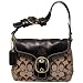 Coach Bleeker Signature Flap Hobo - 100% Authentic Coach
